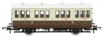 H4-4F-801 Pre-Owned Hattons Originals Genesis 4 wheel 1st in GCR French Grey and brown No.637