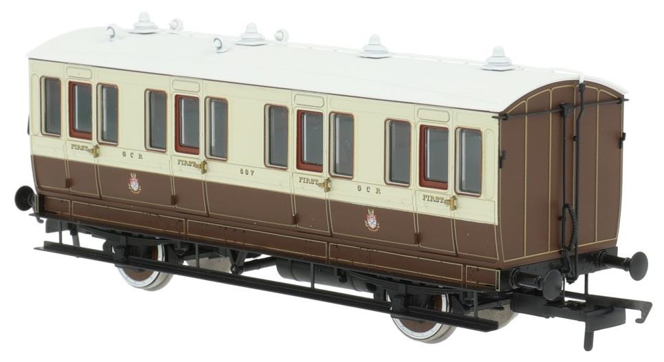 H4-4F-801 Pre-Owned Hattons Originals Genesis 4 wheel 1st in GCR French Grey and brown No.637