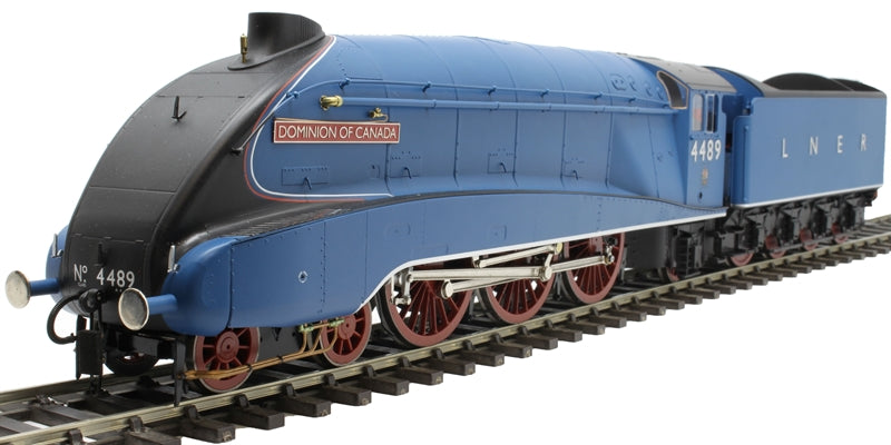 Pre-Owned Class A4 4-6-2 4489 'Dominion of Canada' LNER Garter Blue with Steel Numbers/Letters and Unstreamlined Corridor Tender