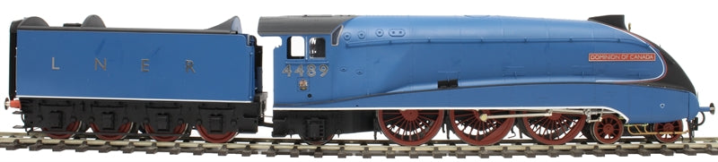 Pre-Owned Class A4 4-6-2 4489 'Dominion of Canada' LNER Garter Blue with Steel Numbers/Letters and Unstreamlined Corridor Tender