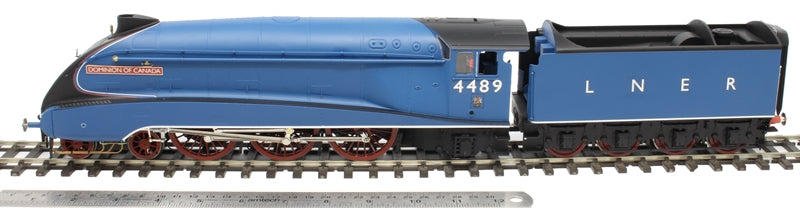 Pre-Owned Class A4 4-6-2 4489 'Dominion of Canada' LNER Garter Blue with Steel Numbers/Letters and Unstreamlined Corridor Tender