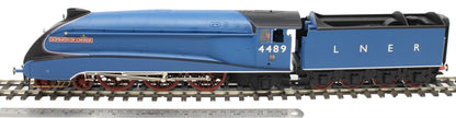 Pre-Owned Class A4 4-6-2 4489 'Dominion of Canada' LNER Garter Blue with Steel Numbers/Letters and Unstreamlined Corridor Tender
