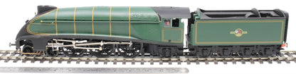 Pre-Owned Class A4 4-6-2 BR Green Late Crest Unnumbered with Double Chimney and Unstreamlined Corridor Tender