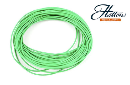 Hattons Essentials 10m of 7x0.2mm Layout Wire (Green)