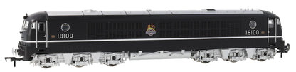 BR Gas Turbine 18100 Class in BR Black with Silver Trim (As Built 1951) Locomotive