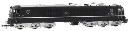 1812 BR Class 80 E2001 (Rebuilt 18100 Gas Turbine) Electric Locomotive in BR Black (Late Crest)