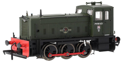 MR-400A Ruston PWM 165DE Shunter BR Green PWM651 Diesel Locomotive
