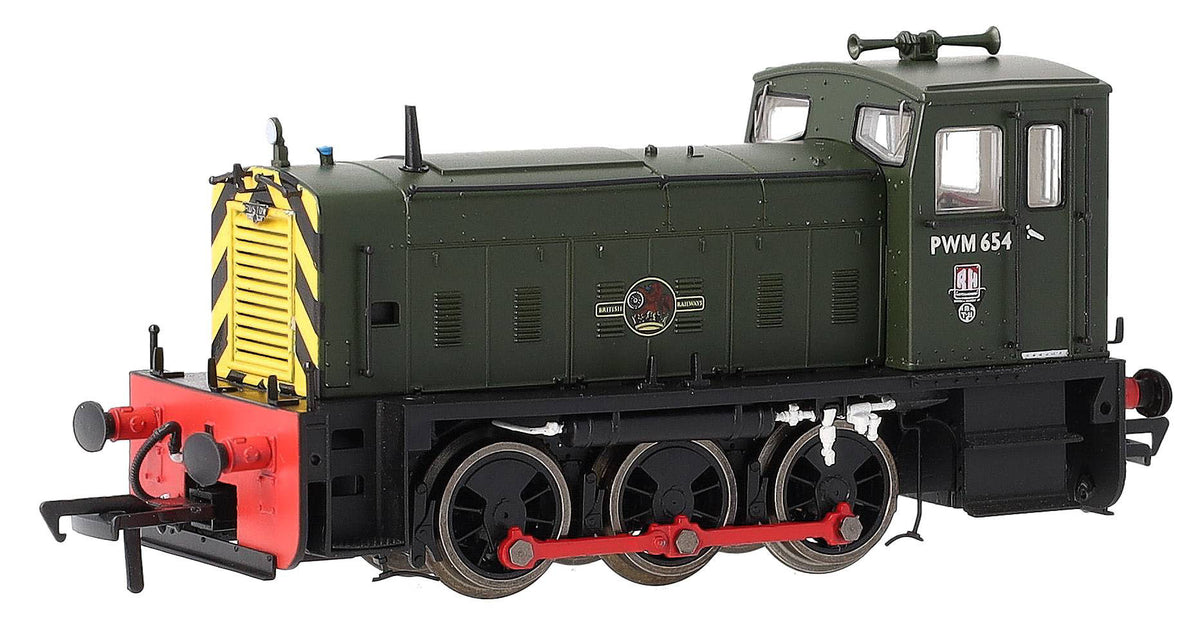 MR-401 Ruston PWM 165DE Shunter BR Green PWM654 Diesel Locomotive