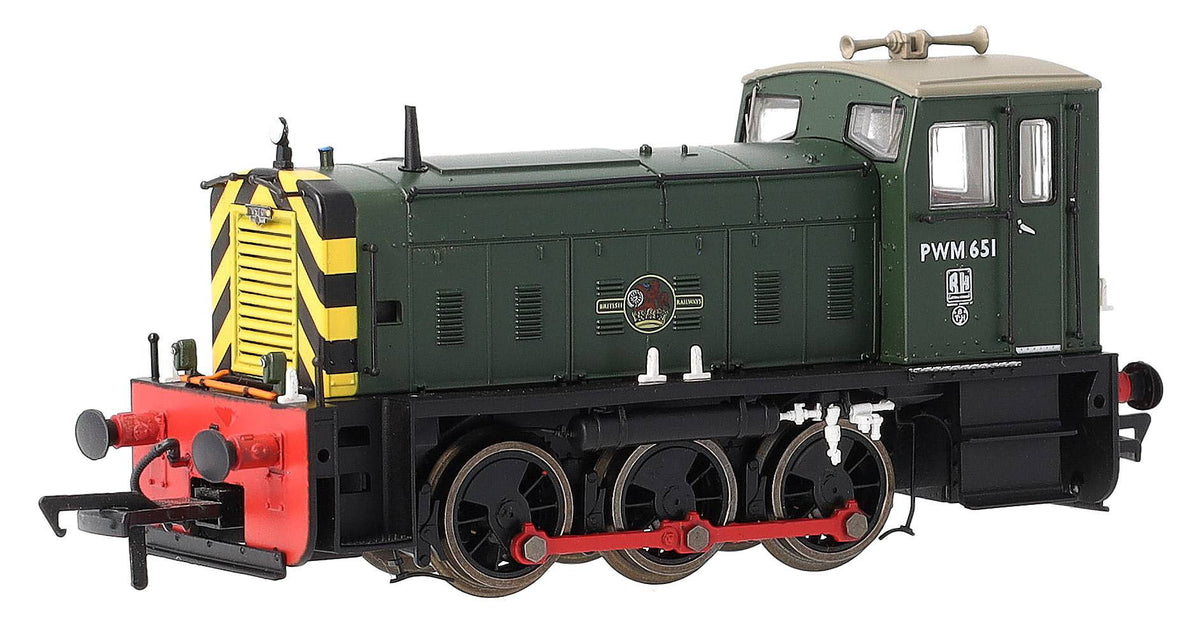 MR-402 Ruston PWM 165DE Shunter BR Green PWM651 Diesel Locomotive