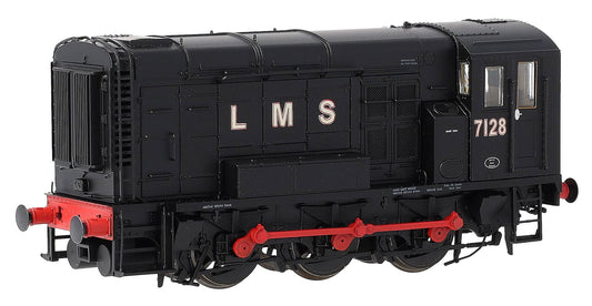 MR-504 Class 11 Shunter LMS post-war Black 7128 Diesel Locomotive