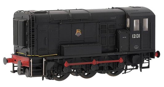 MR-509 Class 11 Shunter BR Black Early Emblem 12131 Diesel Locomotive - Weathered