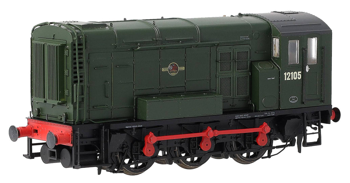 MR-510 Class 11 Shunter BR Green Late Crest 12105 Diesel Locomotive