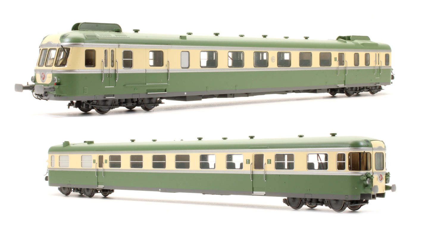 Pre-Owned SNCF RGP II X2712 Diesel Railcar & XR7714 Trailer - DCC Sound