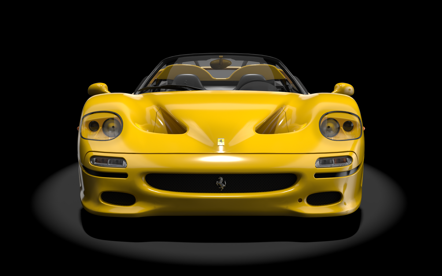 HK63 Ferrari F50- Giallo Modena