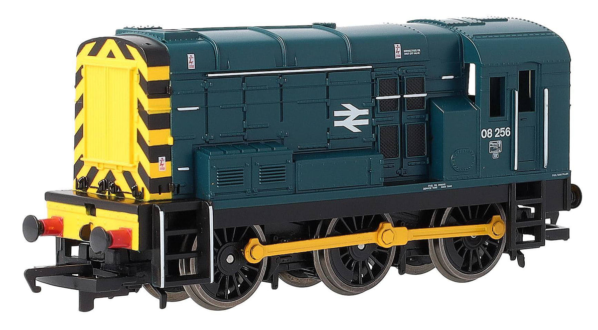 R30546 RailRoad Class 08 BR Blue 08256 Diesel Locomotive
