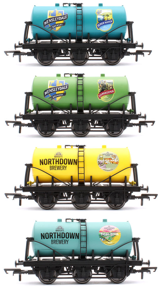 Set of 4 Northdown & Wensleydale Brewery Tankers