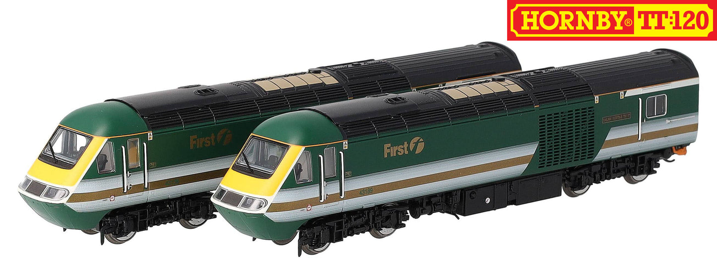 TT3050M First Great Western Class 43 HST 43189 Railway Heritage Trust & 43136 Train Pack