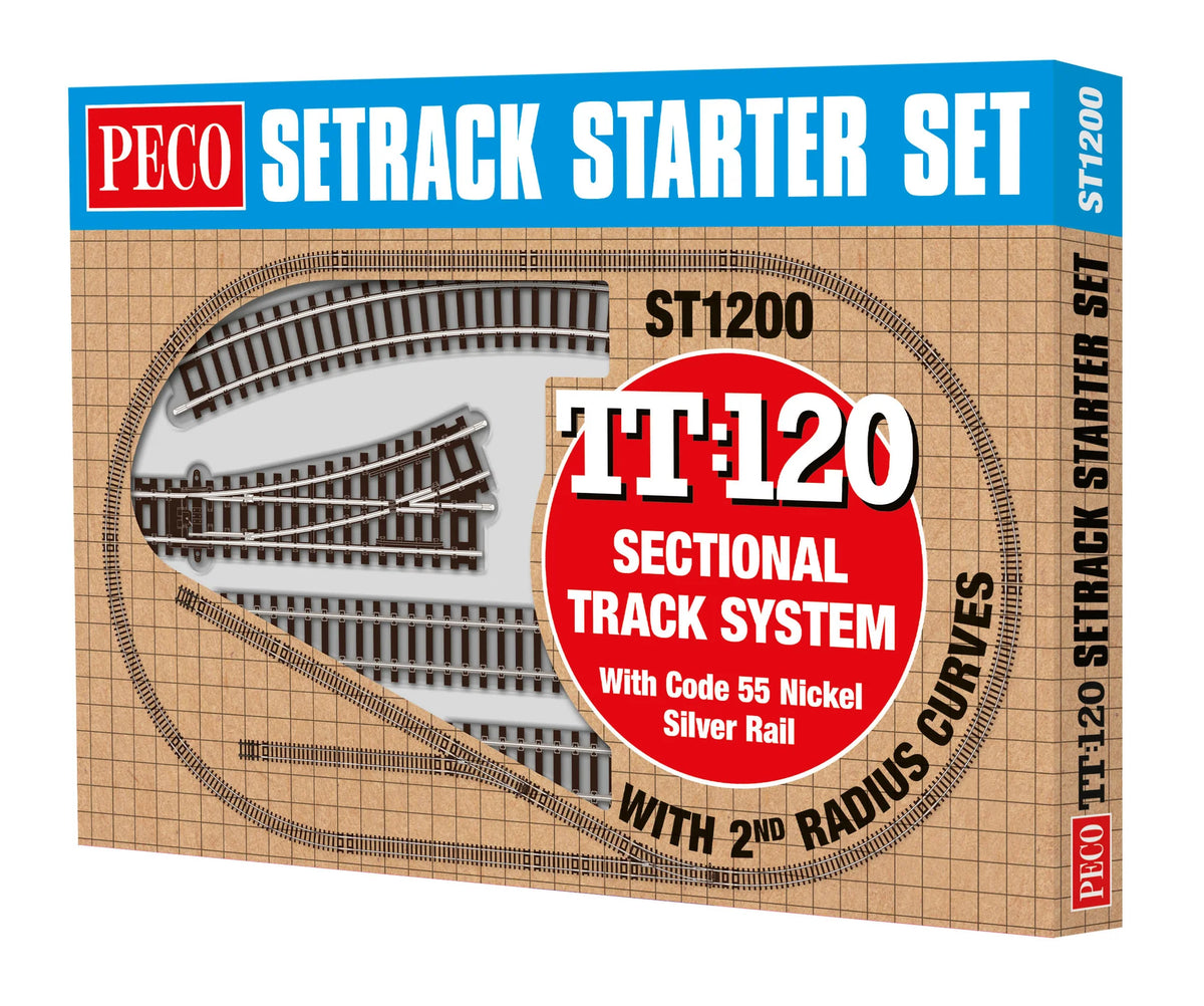 ST1200 Setrack TT:120 Starter Track Set Code 55 No.2 Radius