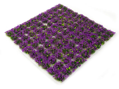 6mm Heather Self-Adhesive Static Grass Tufts x 100