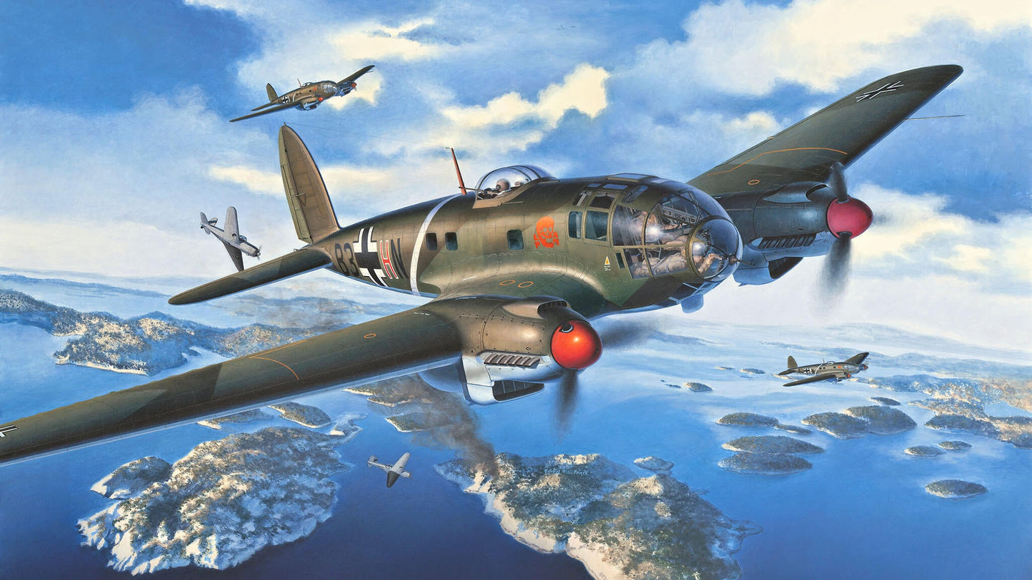 German Heinkel He111P-1 Model Kit