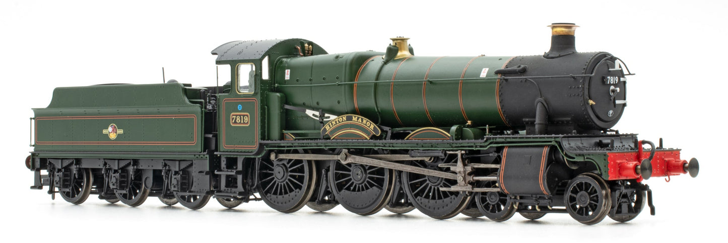 'Hinton Manor ' Bulled Up BR Lined Green (Late Crest) 4-6-0 No.7819 Steam Locomotive - DCC Sound