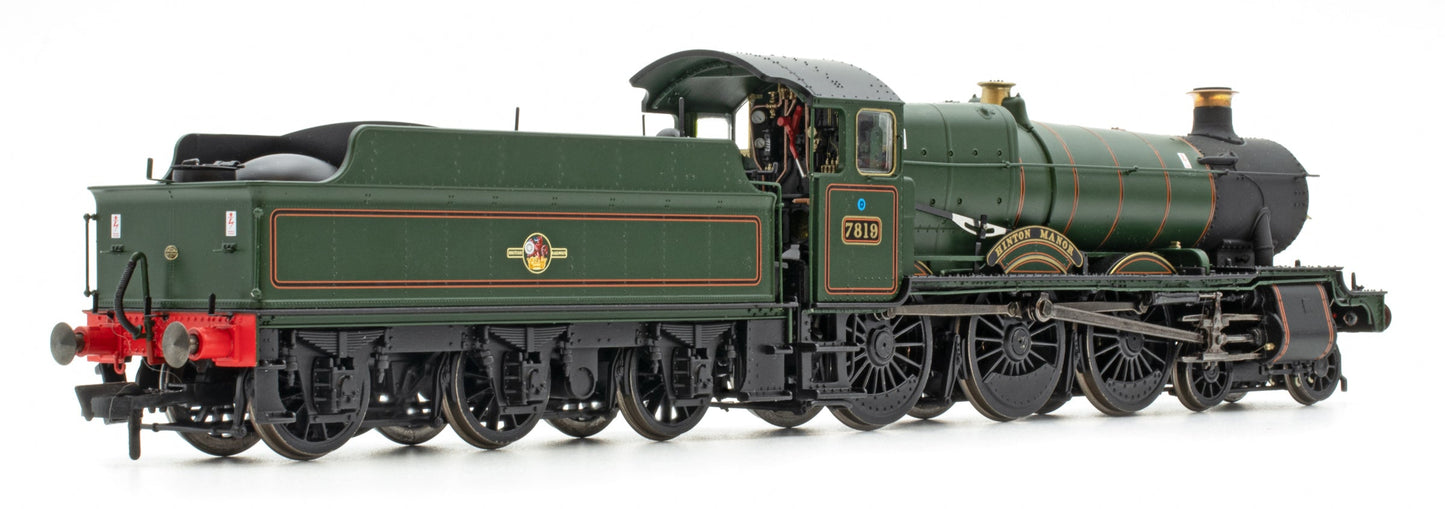 'Hinton Manor ' Bulled Up BR Lined Green (Late Crest) 4-6-0 No.7819 Steam Locomotive - DCC Sound