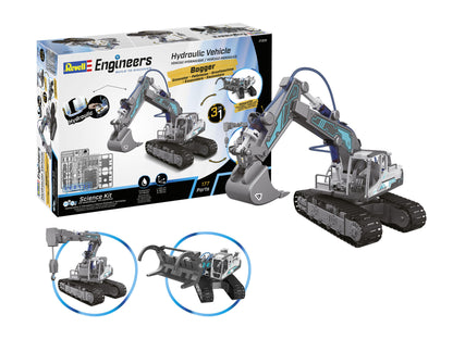 Hydraulic Excavator 3in1 Revell Engineers Kit