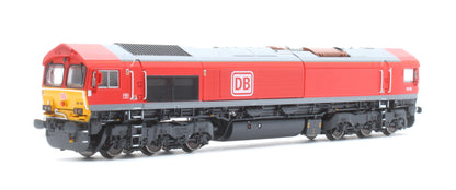 Class 66 66128 DB Cargo Revised Lights Diesel Locomotive - DCC Sound