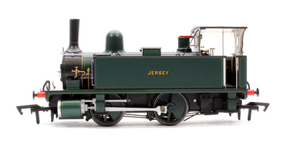 LSWR Class B4 0-4-0T Lined Dark Green Jersey 91 - Steam Tank Locomotive