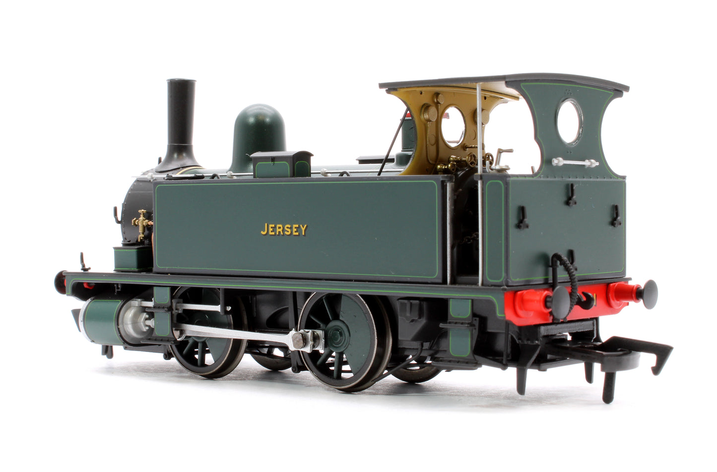 LSWR Class B4 0-4-0T Lined Dark Green Jersey 91 - Steam Tank Locomotive - DCC Fitted