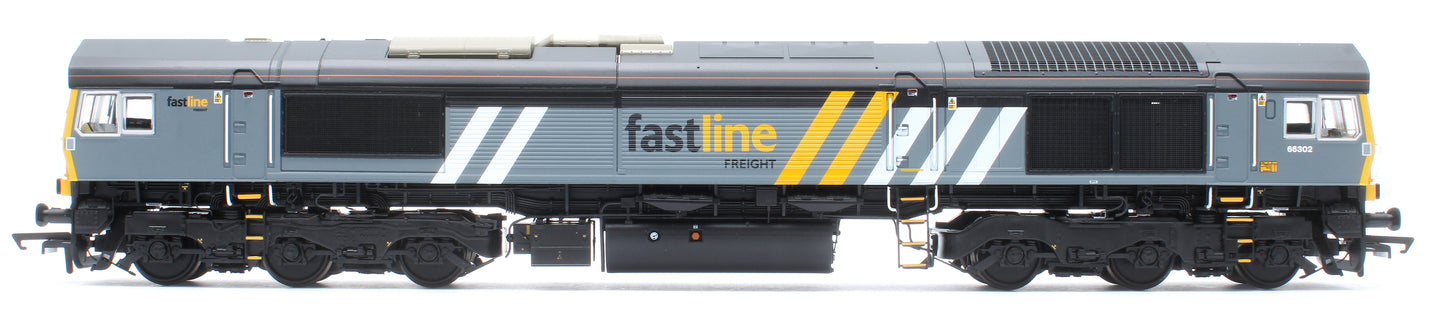 Class 66 Fastline No.66302 Diesel Locomotive - DCC Sound