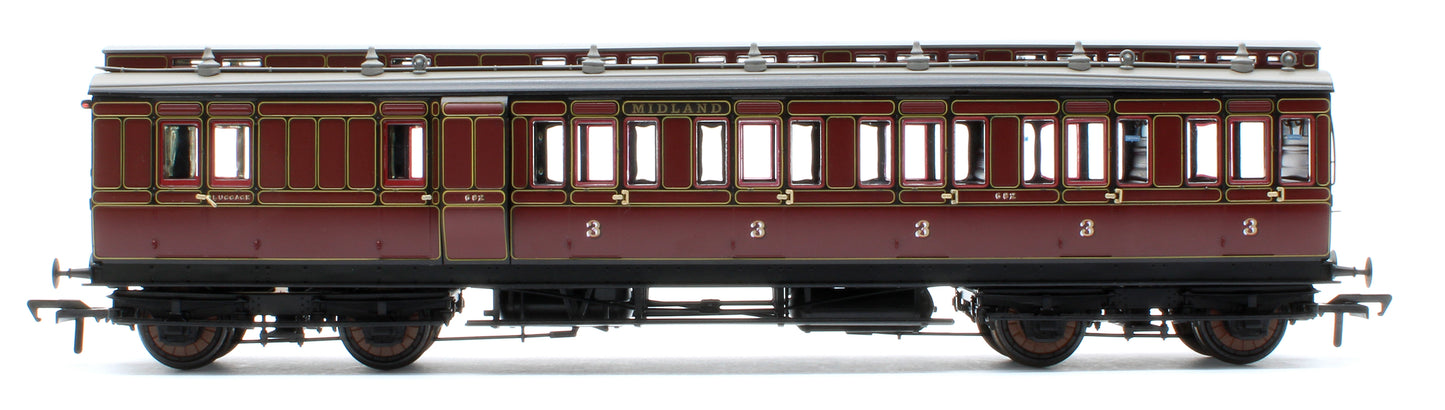 978006 48' Midland Railway ‘Evolution’ Bogie Coach Non-Corridor Brake Third No.682