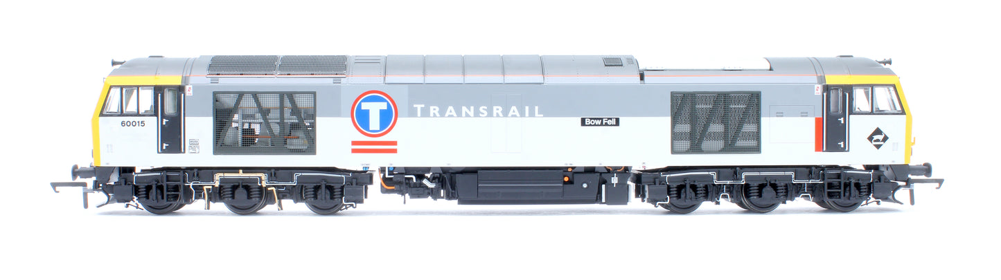 Class 60 60015 'Bow Fell' Transrail Grey Diesel Locomotive