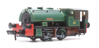 Port of Par Bagnalls Twin Pack - Lined Dark Green Steam Locomotive - DCC Sound