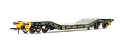 Pre-Owned H4-WW-019 Warwell Wagon 50T With Gloucester GPS Bogies MODA95582 In MOD 2000s Olive