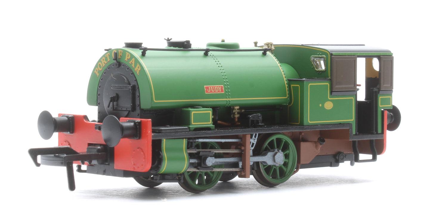 Port of Par Bagnalls Twin Pack - Lined Light Green (As Preserved) Steam Locomotive