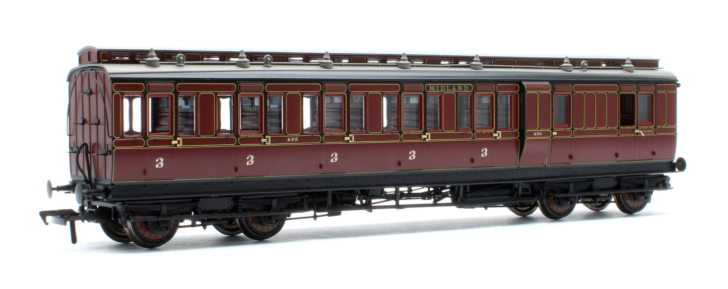 978006 48' Midland Railway ‘Evolution’ Bogie Coach Non-Corridor Brake Third No.682