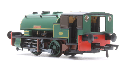Port of Par Bagnalls Twin Pack - Lined Dark Green Steam Locomotive - DCC Sound