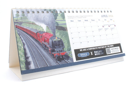 Rails of Sheffield 2026 Desktop Calendar
