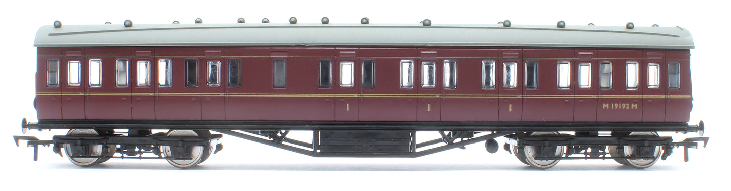 57ft Stanier Non-Corridor Composite M19192M BR Lined Maroon