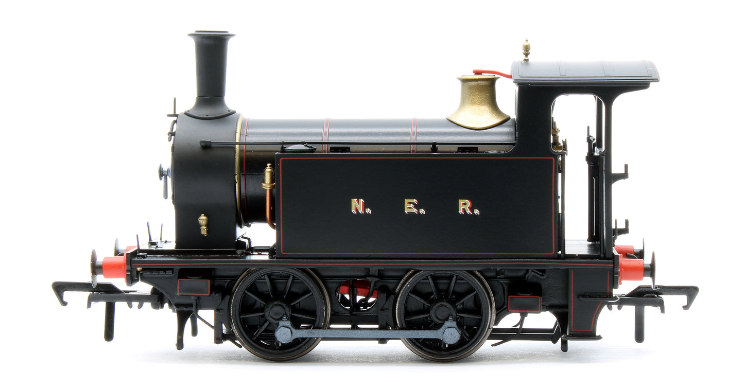 NER H Class - No.1303 NER Lined Black Steam Locomotive - DCC Sound