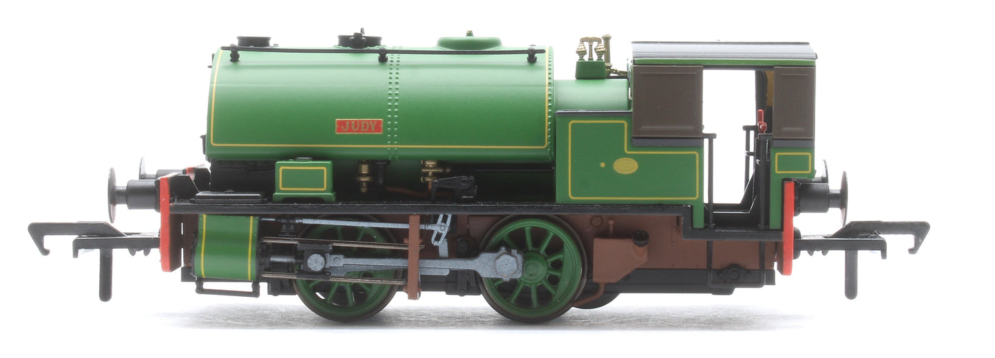 Pre-Owned 968002 Port of Par Bagnalls Twin Pack - Lined Light Green (As Preserved) Steam Locomotive