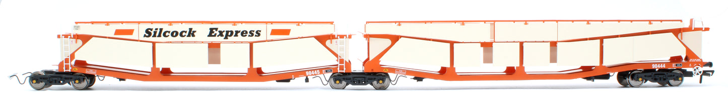 RT-OO-CAR4-414B Quad set Cartic-4 car carrier - Silcock Express livery with side screens (set B)