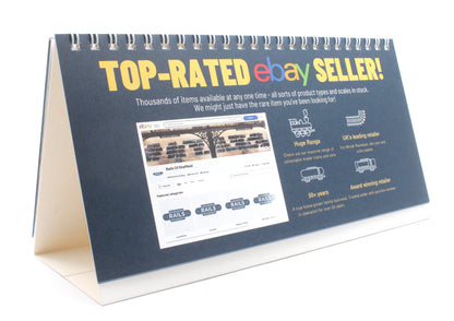 Rails of Sheffield 2026 Desktop Calendar