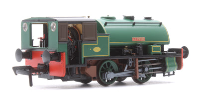 Port of Par Bagnalls Twin Pack - Lined Dark Green Steam Locomotive - DCC Sound