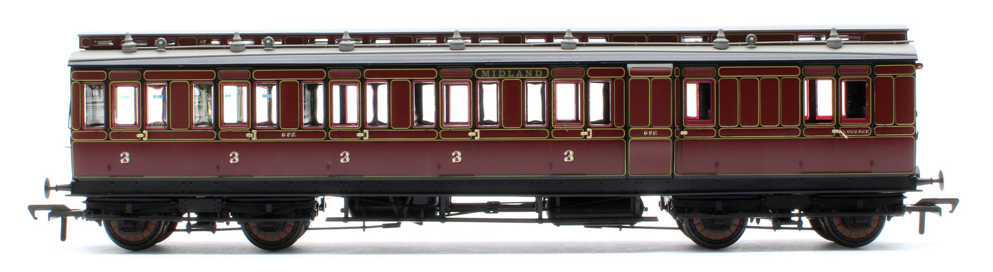 978006 48' Midland Railway ‘Evolution’ Bogie Coach Non-Corridor Brake Third No.682