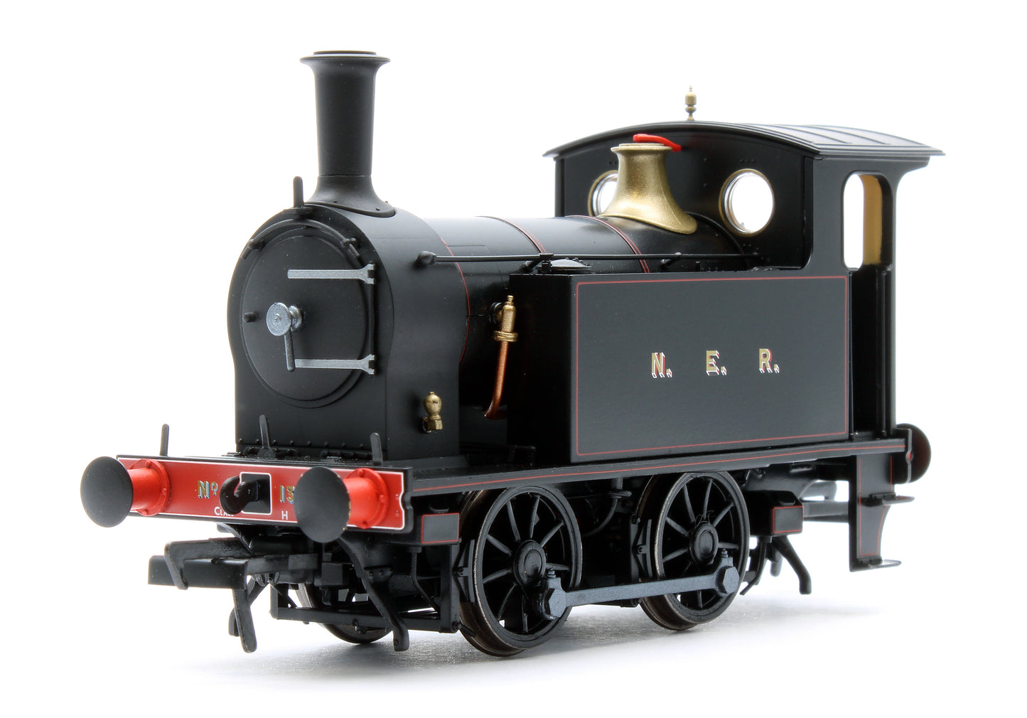 NER H Class - No.1303 NER Lined Black Steam Locomotive - DCC Sound