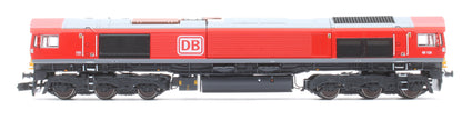 Class 66 66128 DB Cargo Revised Lights Diesel Locomotive - DCC Sound