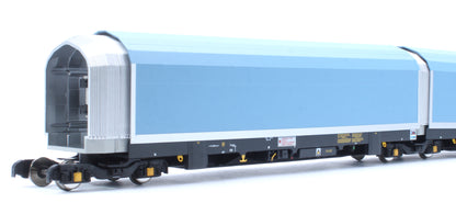 OO/4mm 5-car Arbel WIA car carrier with RfD squadron branding. Wagon 85 70 4971 001-8