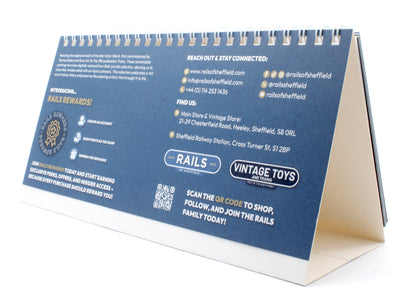 Rails of Sheffield 2026 Desktop Calendar